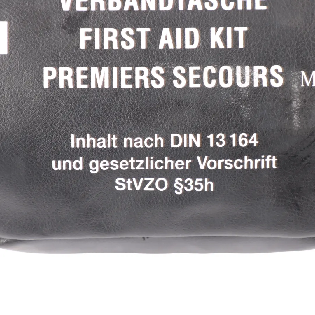 Mercedes Universal First Aid Emergency Medical Kit Black Pouch A0008600550