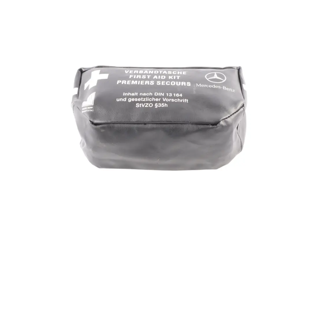 Mercedes Universal First Aid Emergency Medical Kit Black Pouch A0008600550