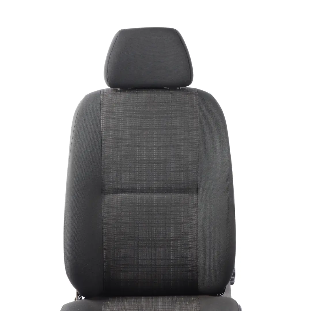 Mercedes Sprinter W906 Seat Front Left N/S Cloth Black Fabric Passenger