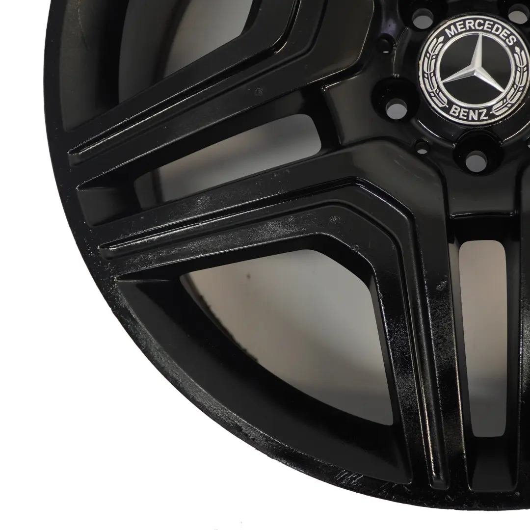 Mercedes ML W166 AMG Jante Alliage Noire 21" Double Rayon 10J ET56 A1664012302