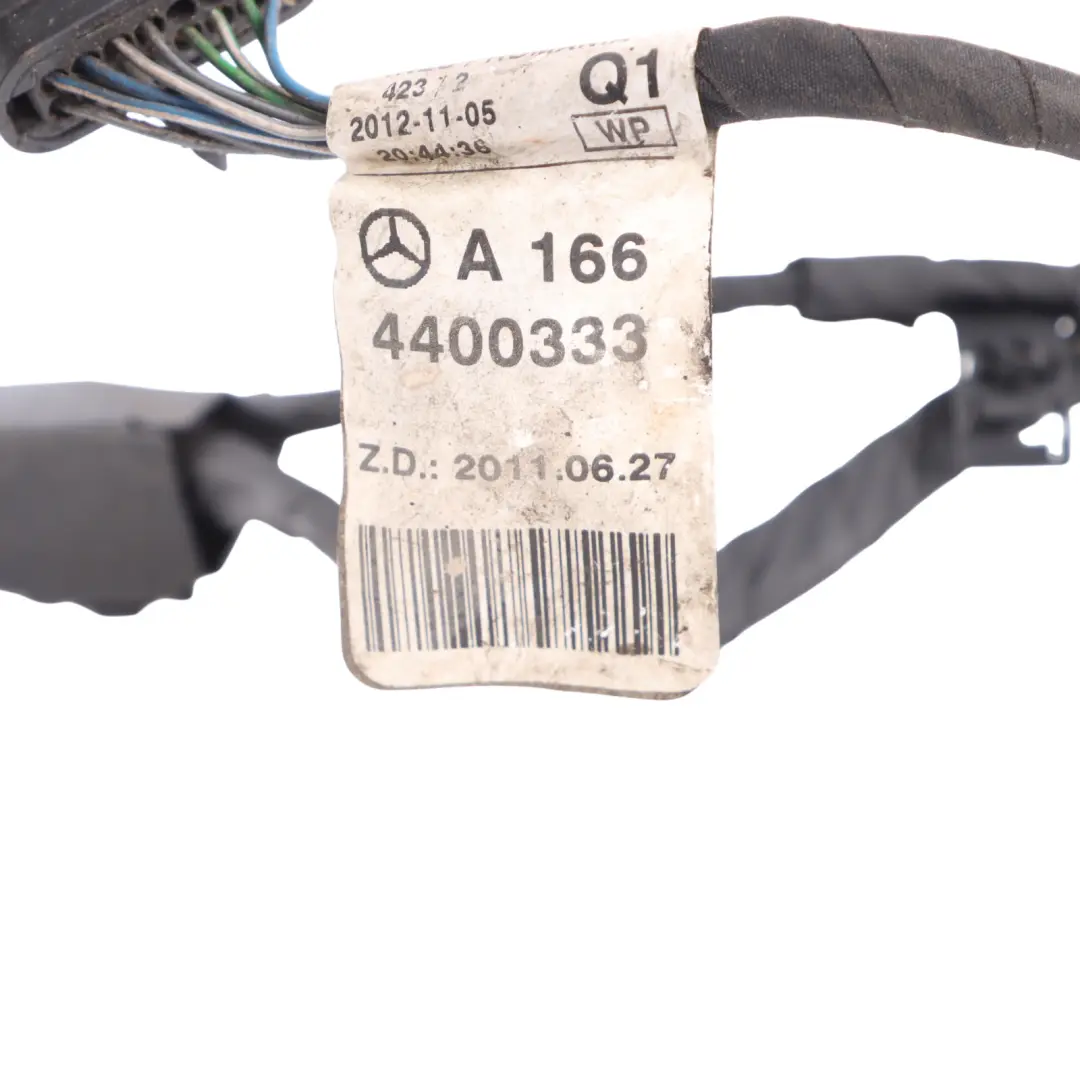 Mercedes ML W166 Wiring Harness Cable Suspension Valve A1664400333