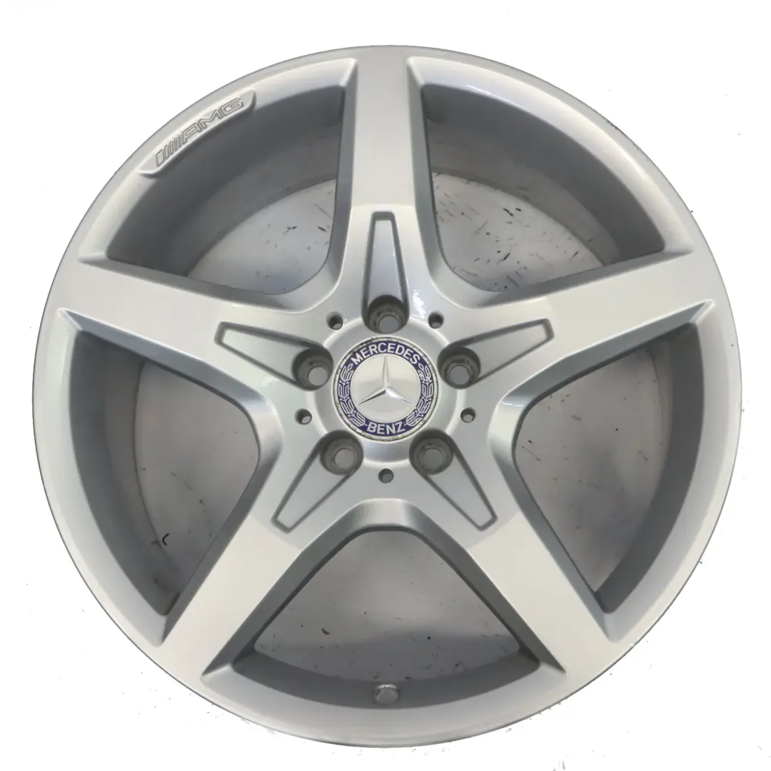 Mercedes R172 Llanta aleación plateada trasera 18" ET:36 8,5J A1724012702