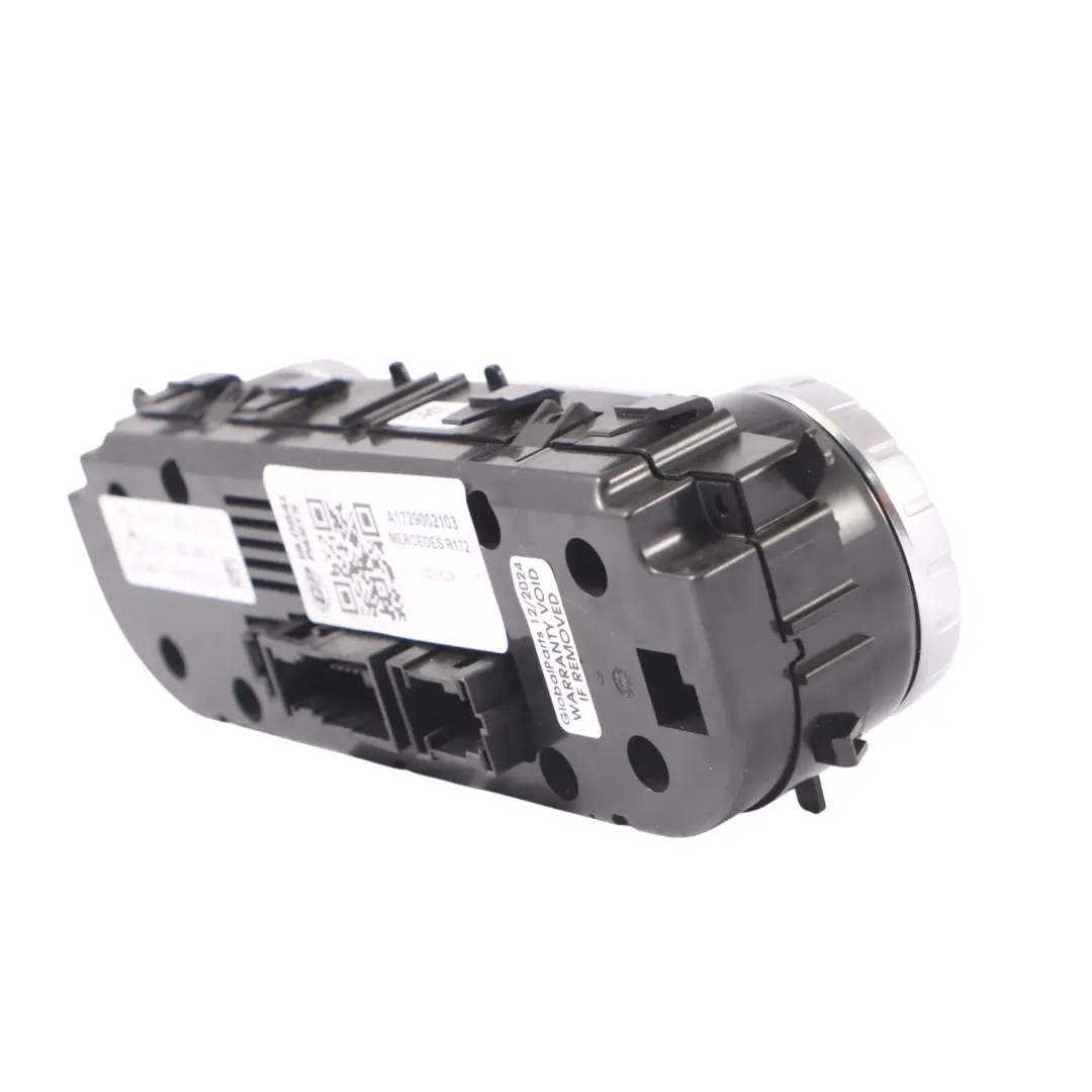 Mercedes R172 A/C Climatizador Calentador Interruptor Unidad Panel A1729002103