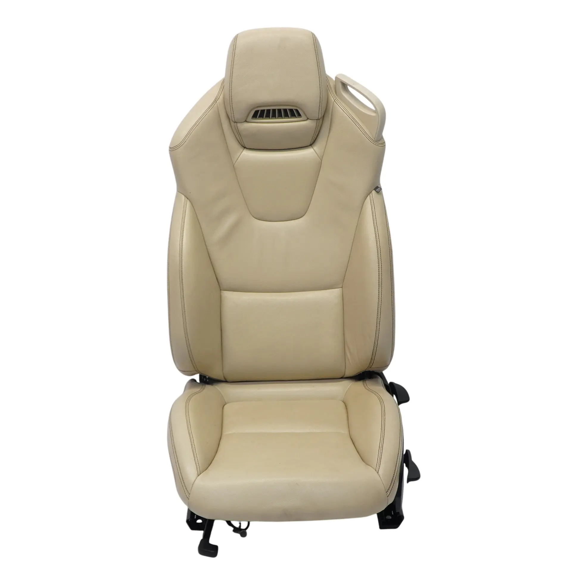 Mercedes SLK R172 Asiento Delantero Izquierdo Calefactable Cuero Como Beige