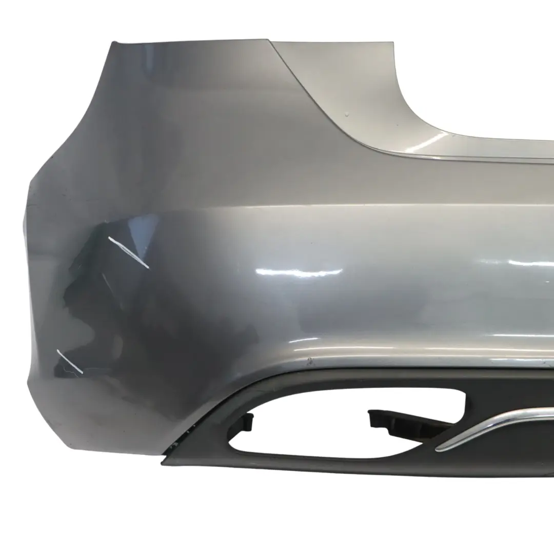 Mercedes W176 Bumper Rear Trim Panel Mountain Grey Metallic - 787