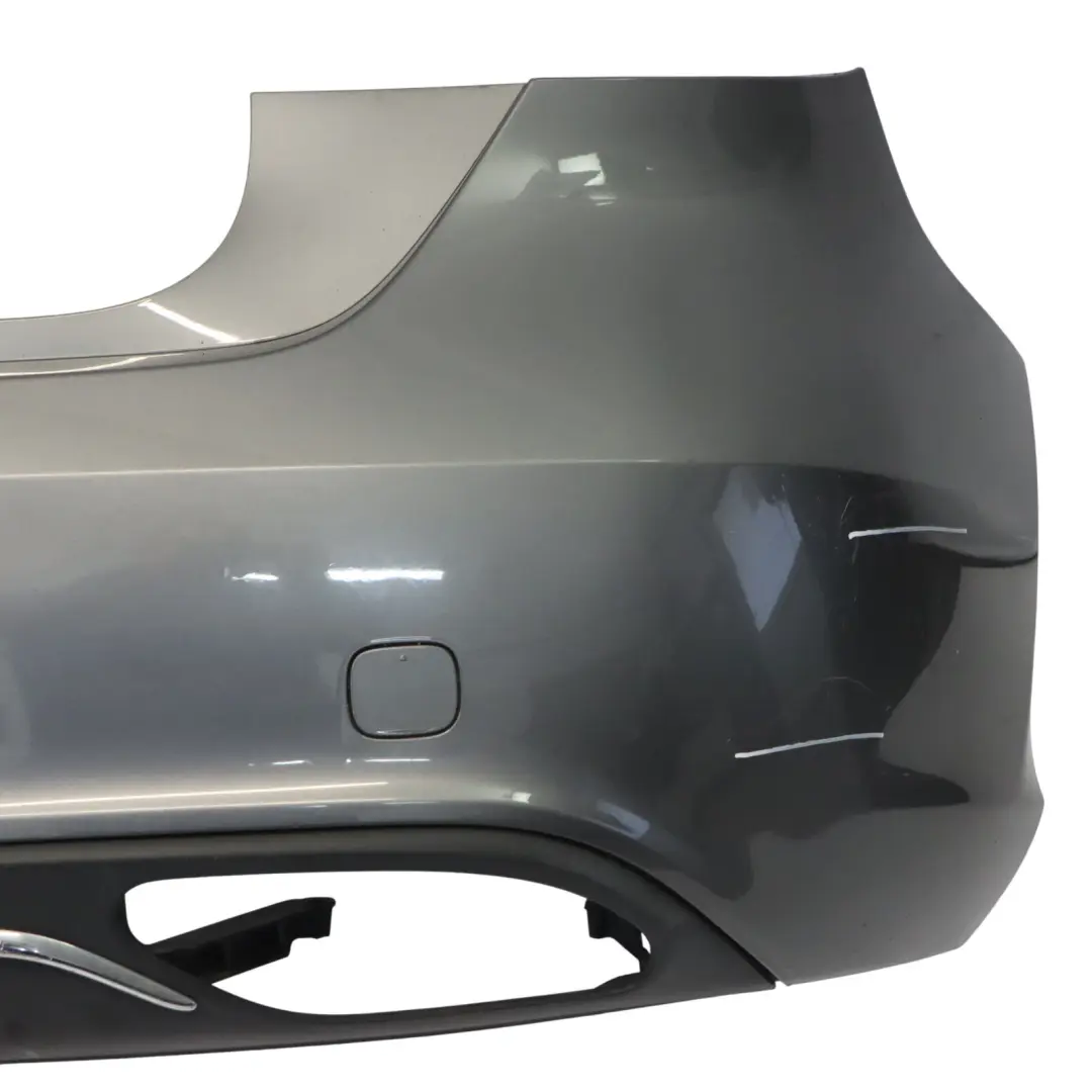 Mercedes W176 Bumper Rear Trim Panel Mountain Grey Metallic - 787