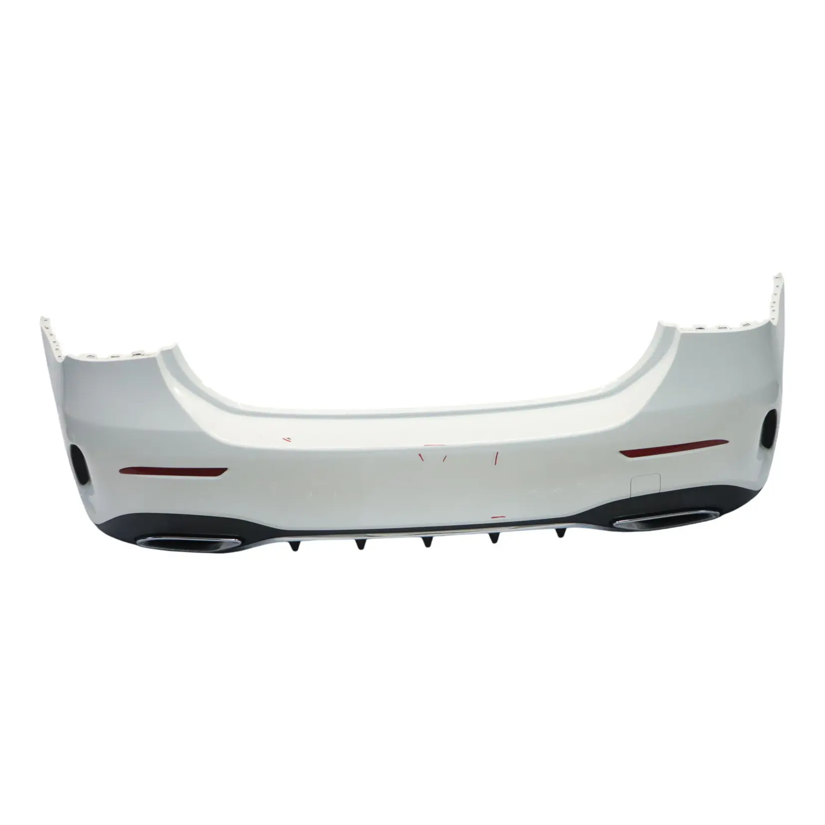 Mercedes V177 Bumper Rear AMG Trim Panel Covering Polar White - 149