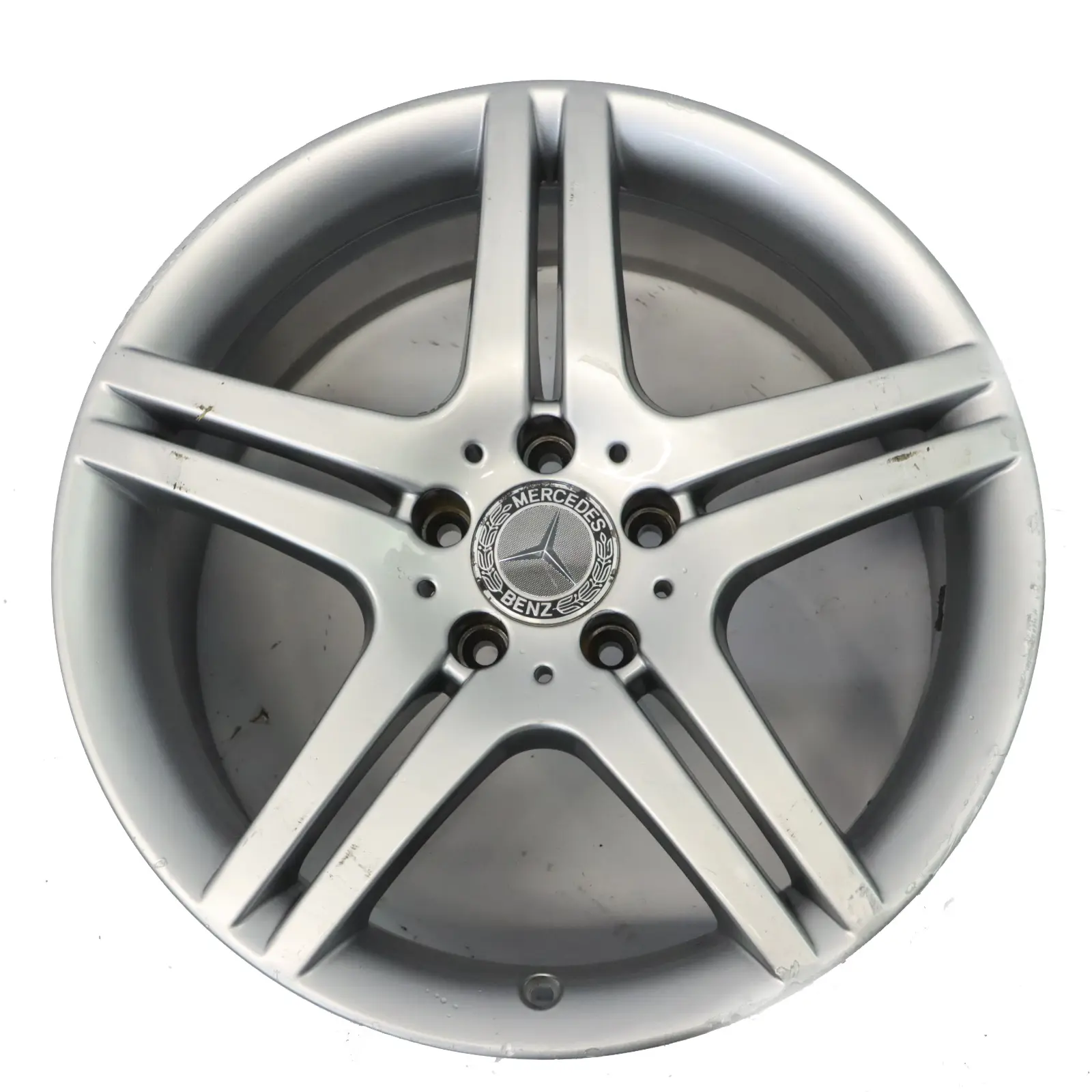 Mercedes W203 Silver 5-Double Spoke 18" ET:30 8,5J A2034015602