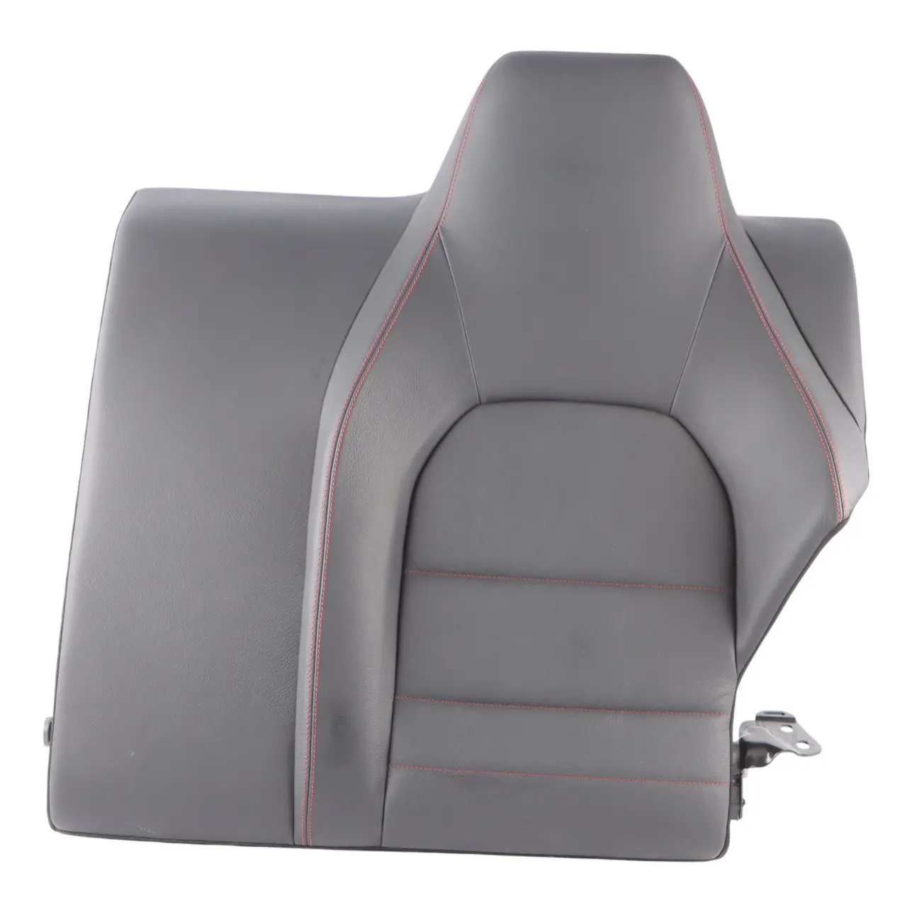 Seat Backrest Mercedes C204 C207 Rear Left N/S Back Cover Leather Black Red