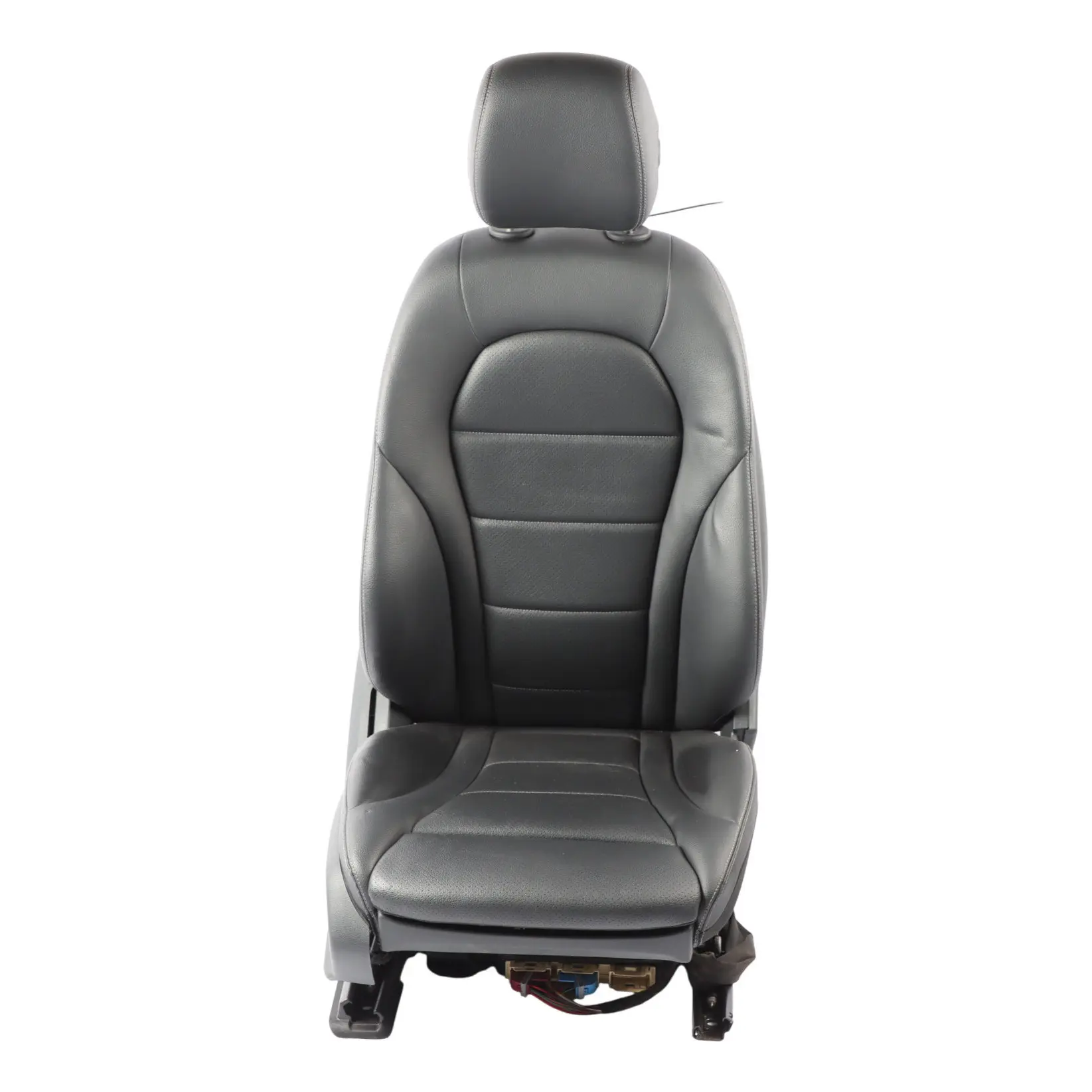 Mercedes GLC X253 Asiento Delantero Derecho Cuero Negro Eléctrico Calefactado