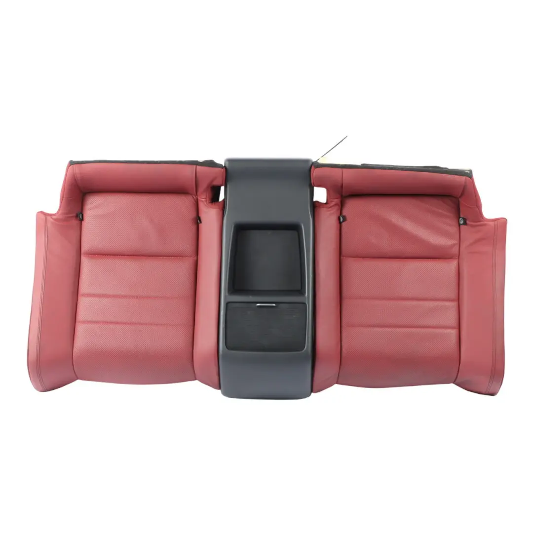 Mercedes C207 Coupe Rear Seat Bench Couch Sofa Seat Covering Red Leather