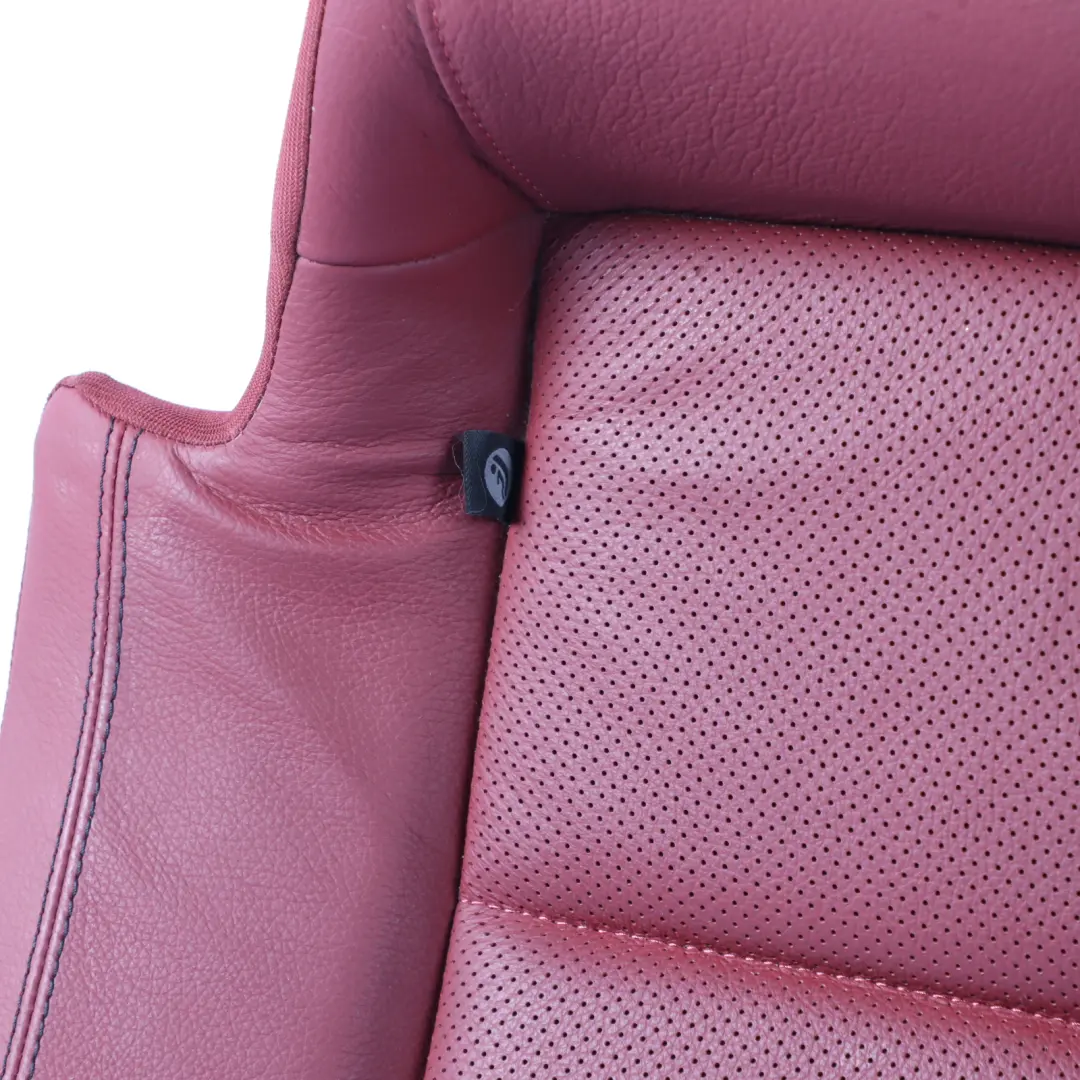 Mercedes C207 Coupe Rear Seat Bench Couch Sofa Seat Covering Red Leather