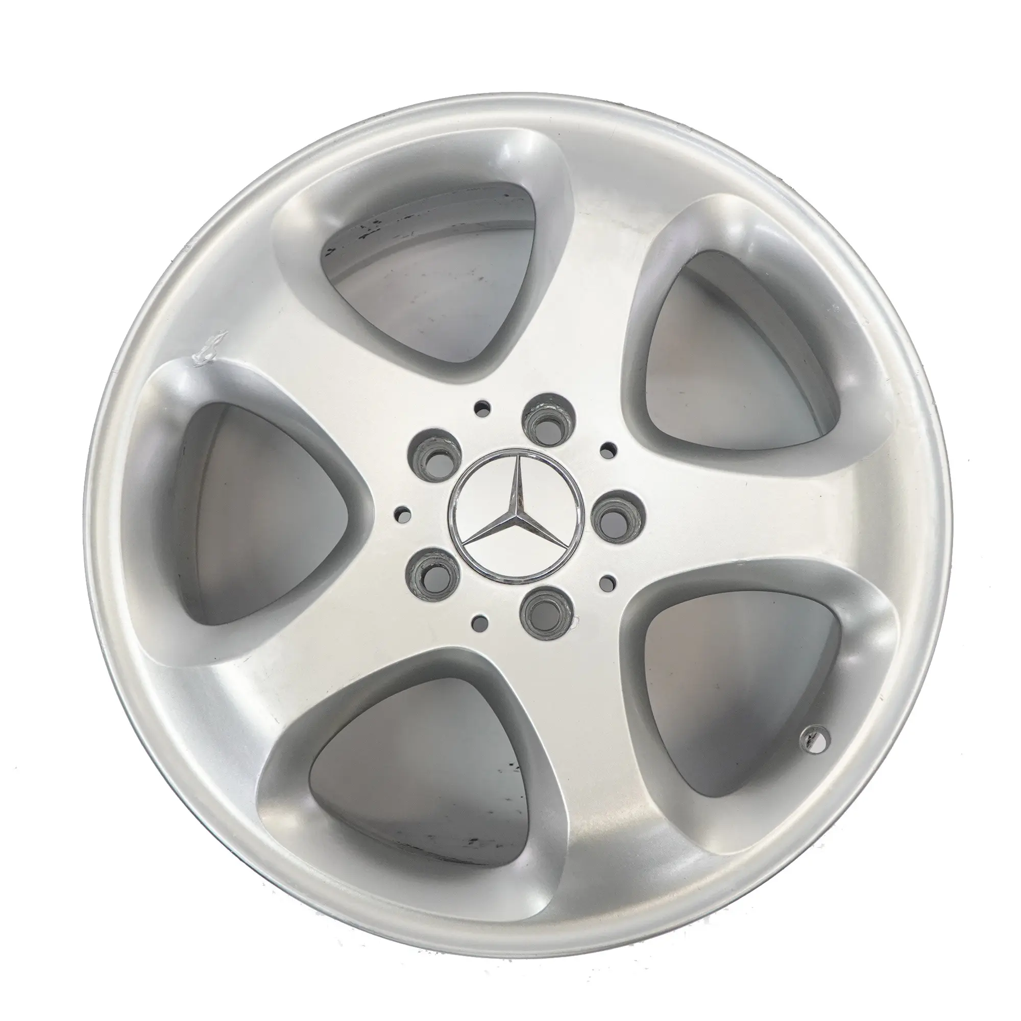 Mercedes W210 Silver Wheel Alloy Rim 17" 7,5J ET:37 Star Spoke A2104010402