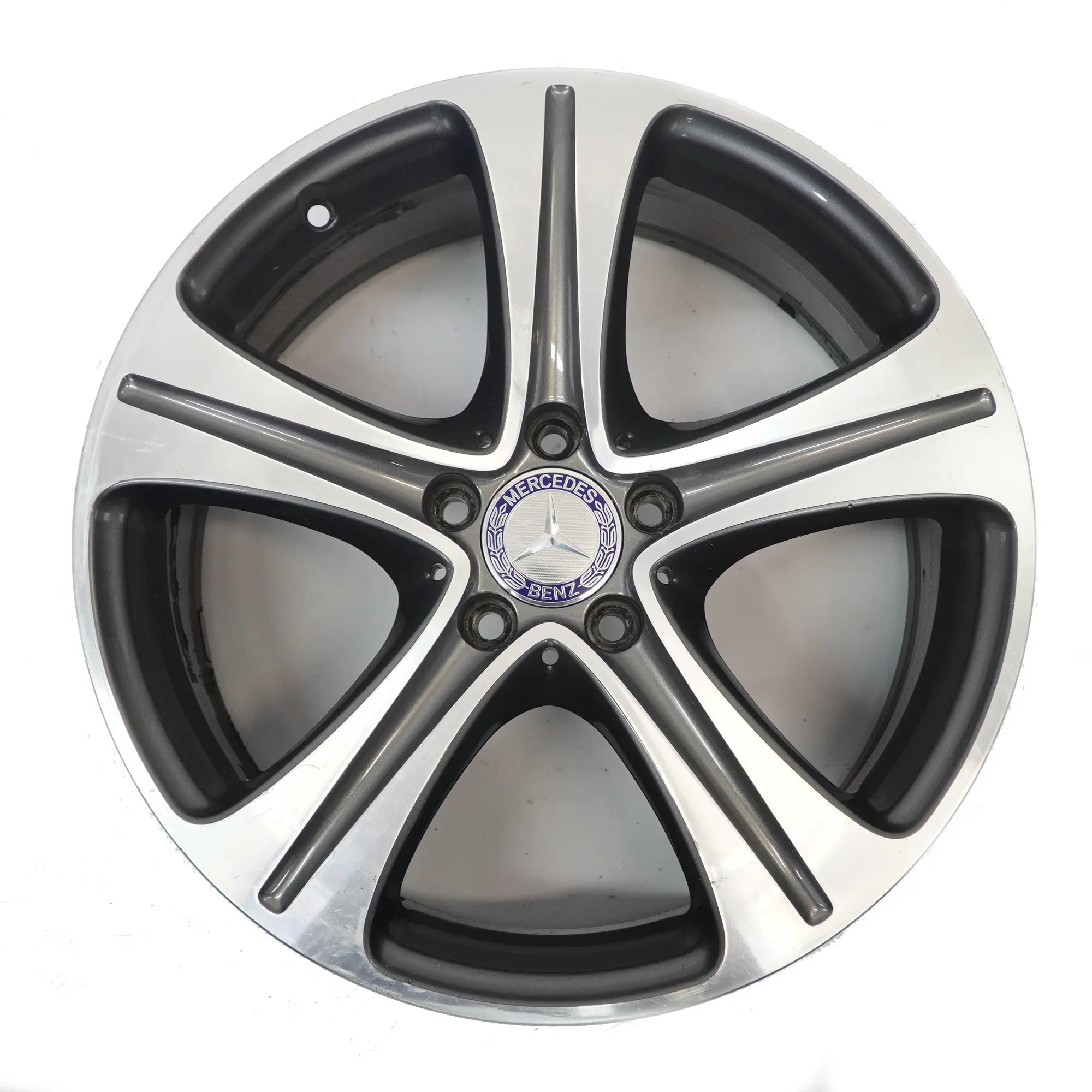 Mercedes W213 Leichtmetallfelge Alufelge 18" 8J ET:43 5-Speichen A2134011400