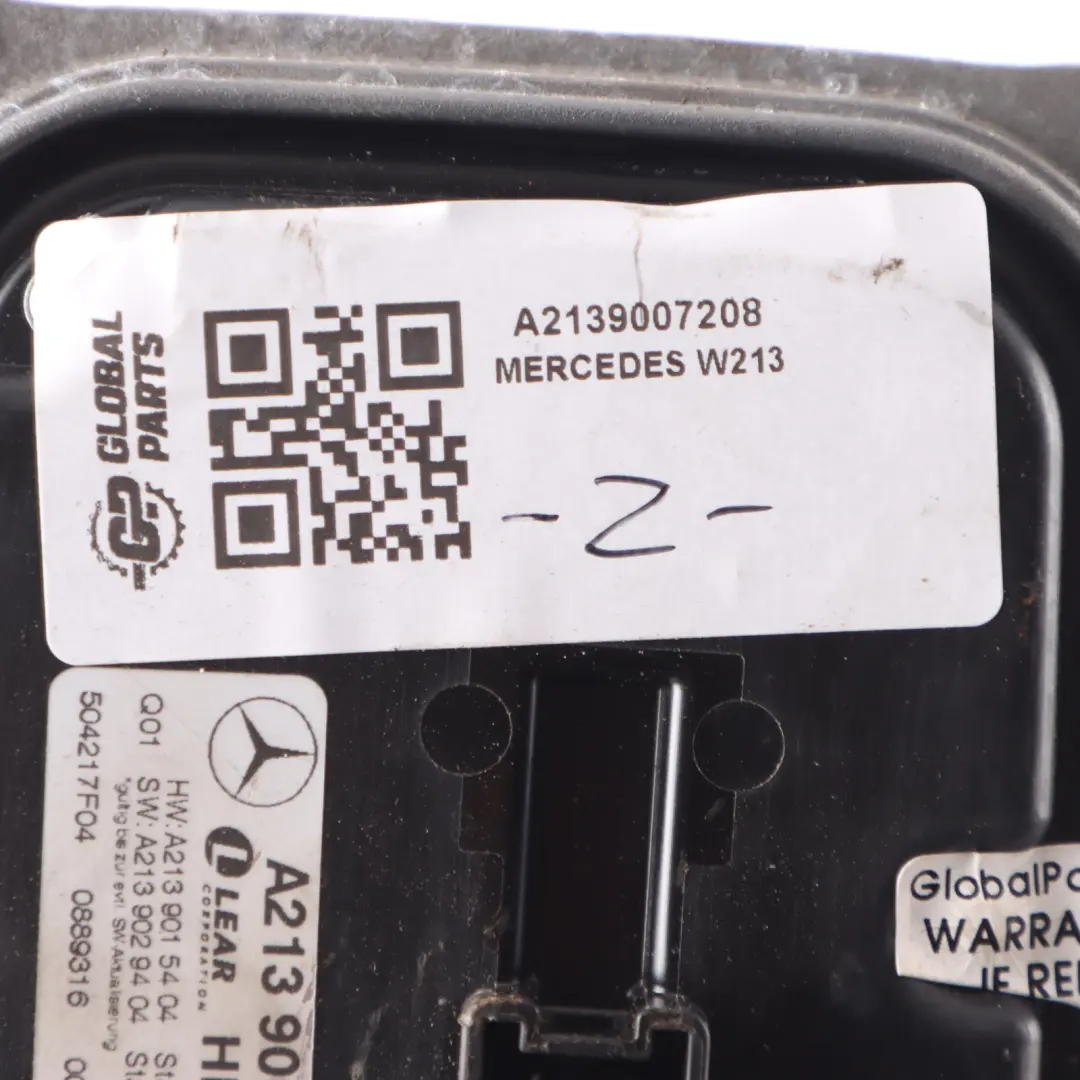 Mercedes W213 Headlight Module Ballast Control Unit Front Left N/S A2139007208