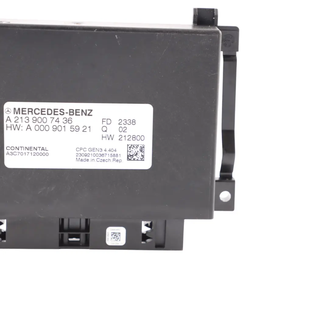 Mercedes W177 W213 Gearbox Transmission Control Module Unit ECU A2139007436