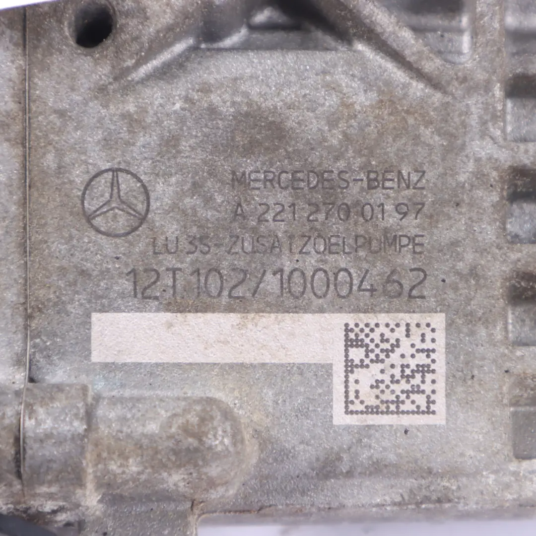 Mercedes W204 Bomba de aceite auxiliar para caja cambios automática A2212700197