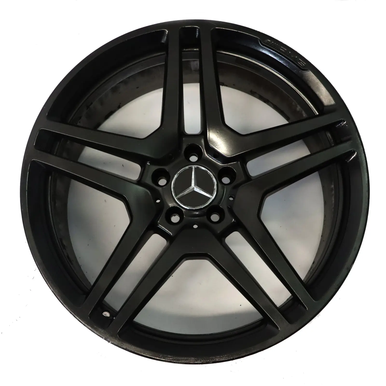 Hintere Alufelge 20" Mercedes C216 W221 AMG 9.5J ET43 Doppelspeiche A2214013202