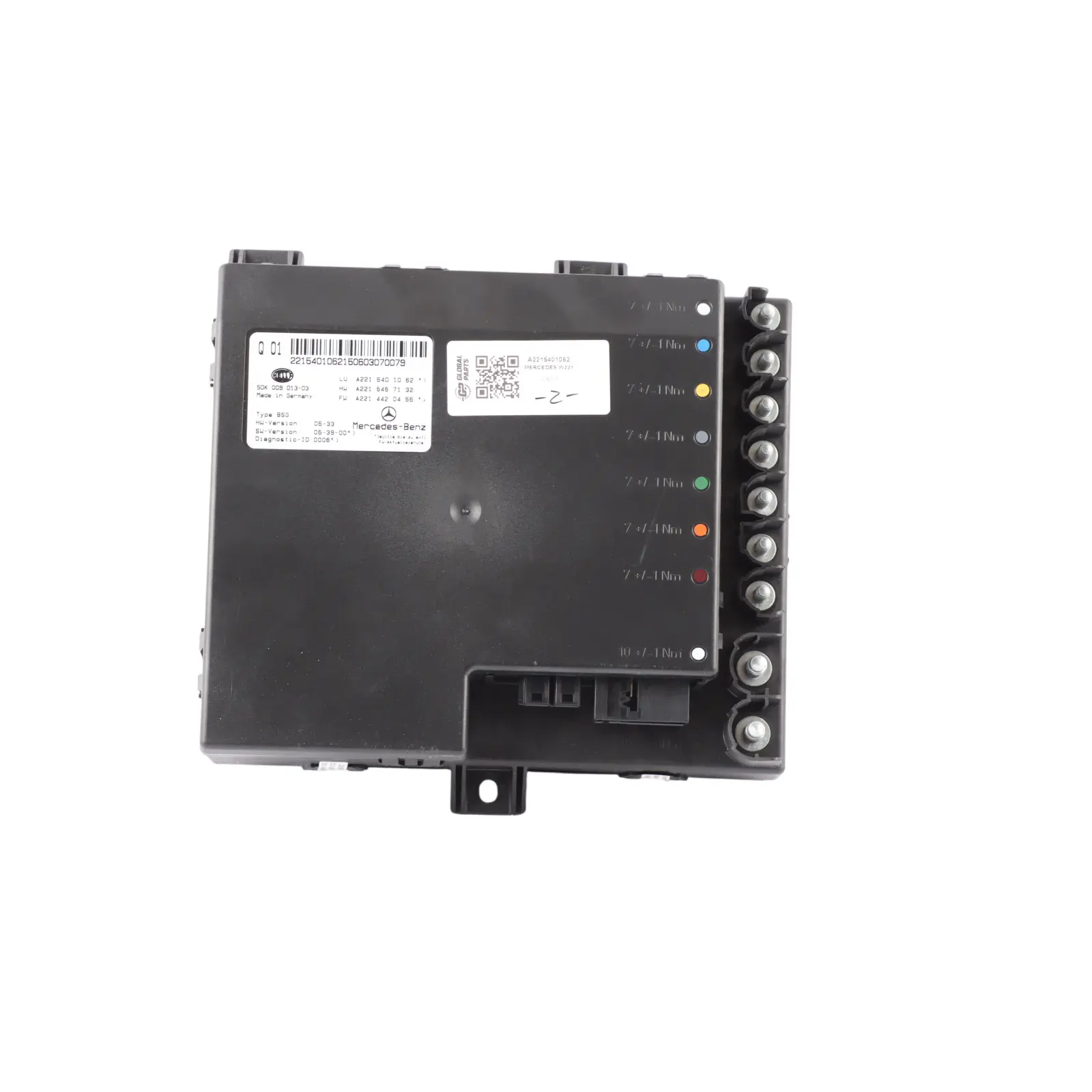 Mercedes W221 Integrated Supply Module Electrical Control Unit A2215401062