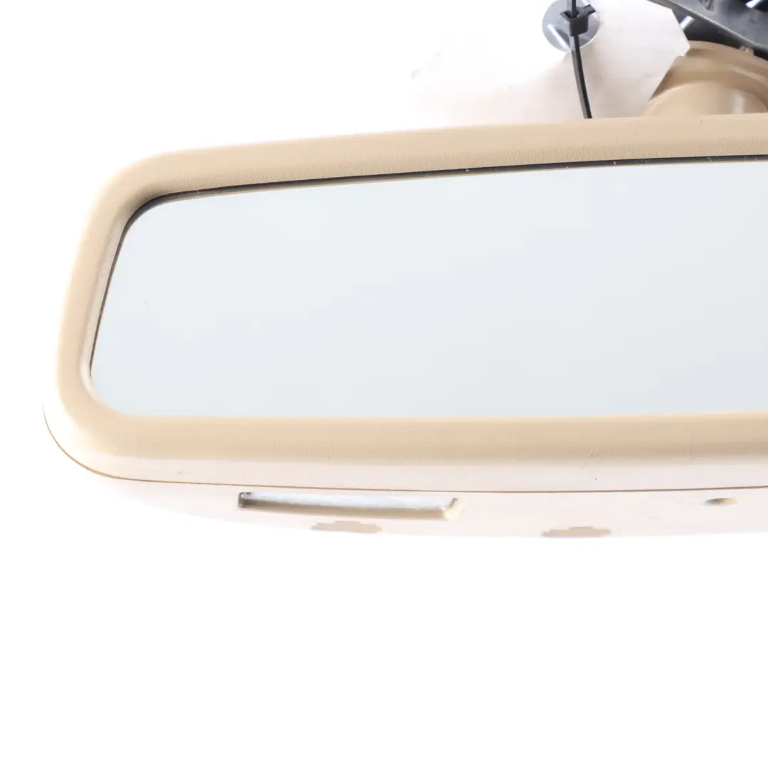 Mercedes W221 Interior Rear View Mirror Auto Dim Buckskin Beige A2218100617