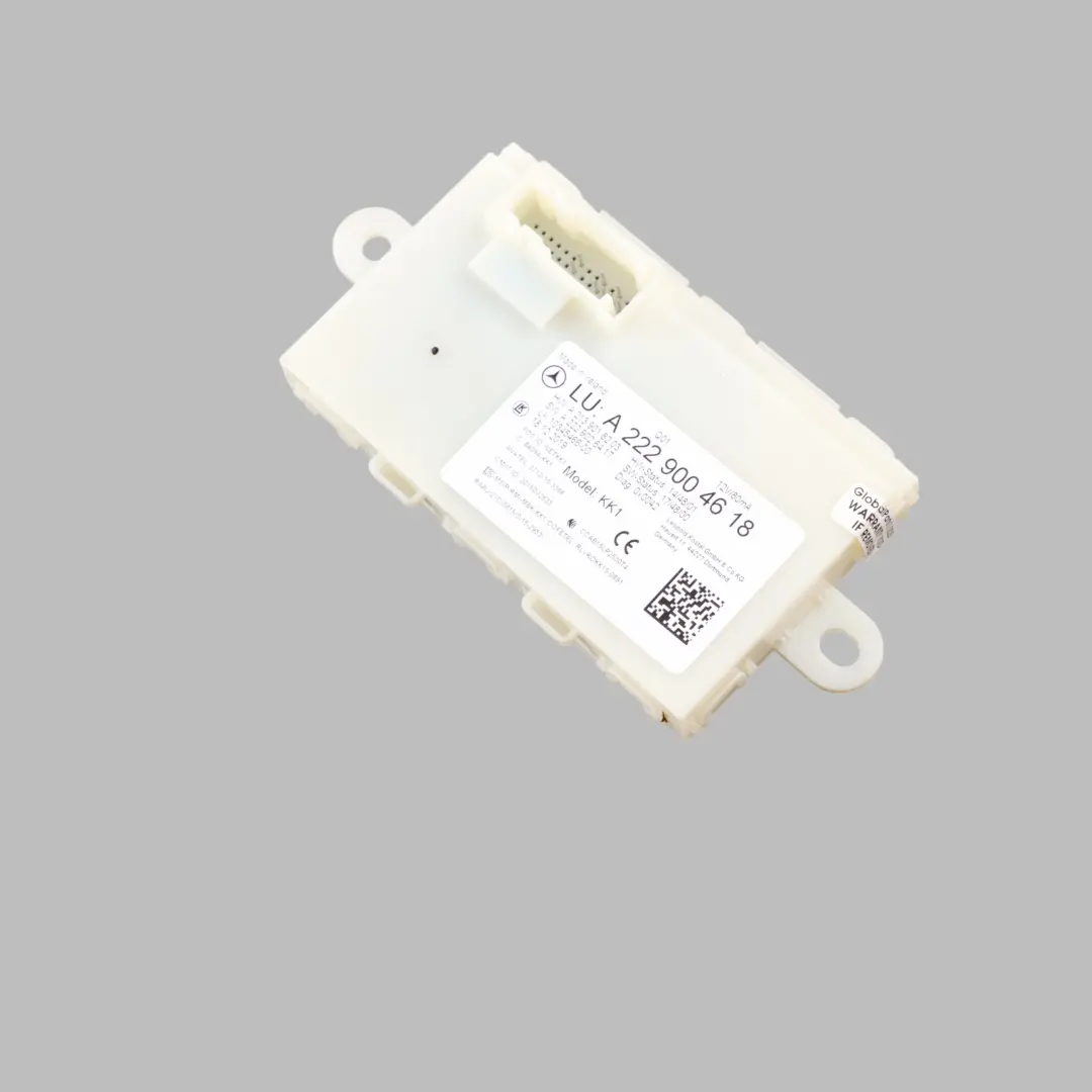 Mercedes C205 Keyless Go Easy Entry Control Module Unit A2229004618