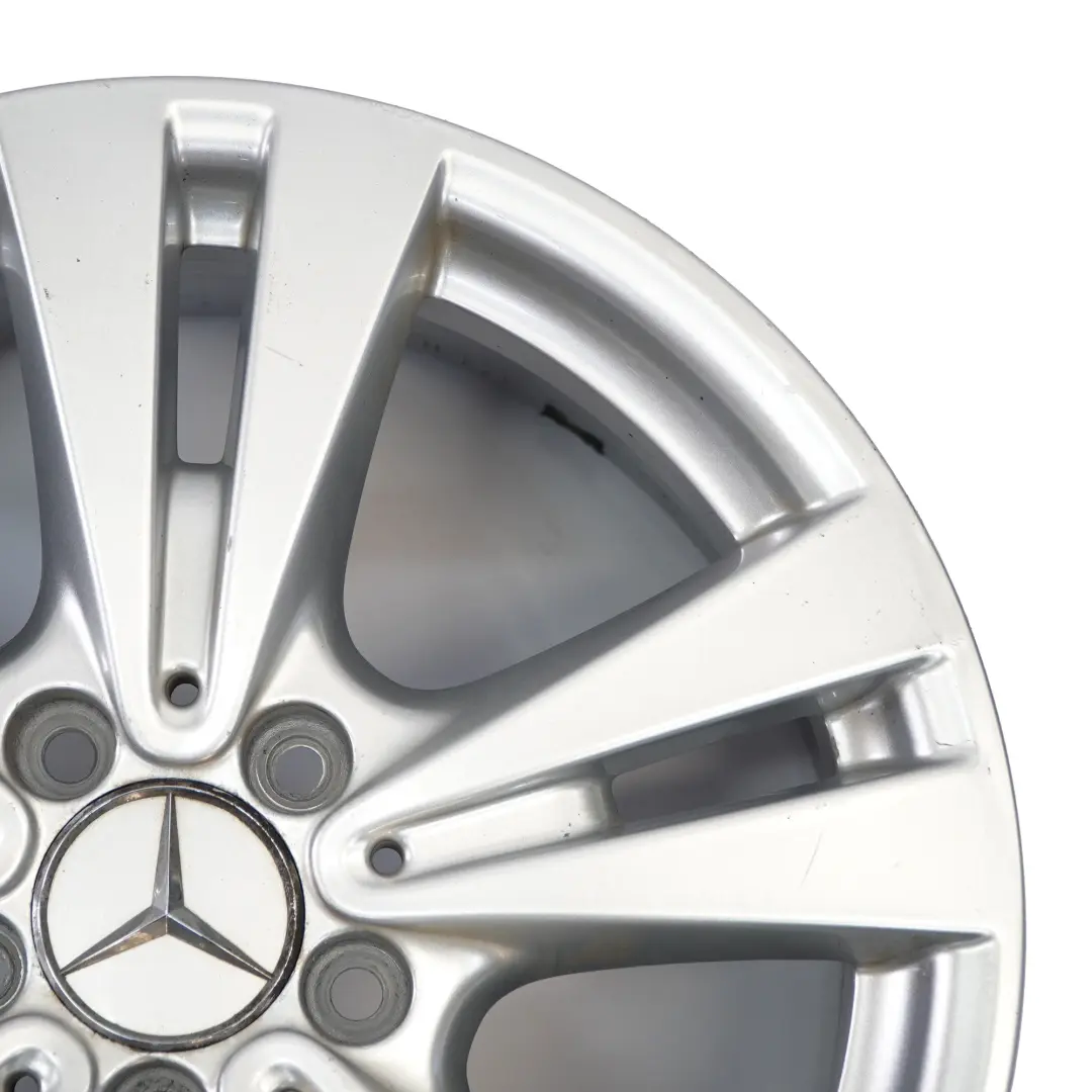 Mercedes B W176 W246 Llanta De aleacion plateada 17" 7,5J ET:52,5 A2464011400