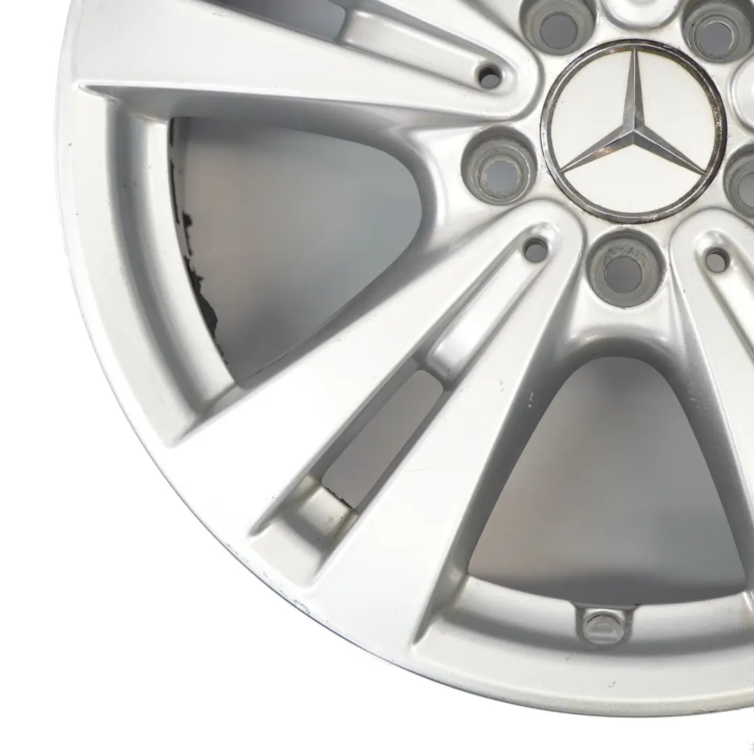 Mercedes B W176 W246 Llanta De aleacion plateada 17" 7,5J ET:52,5 A2464011400