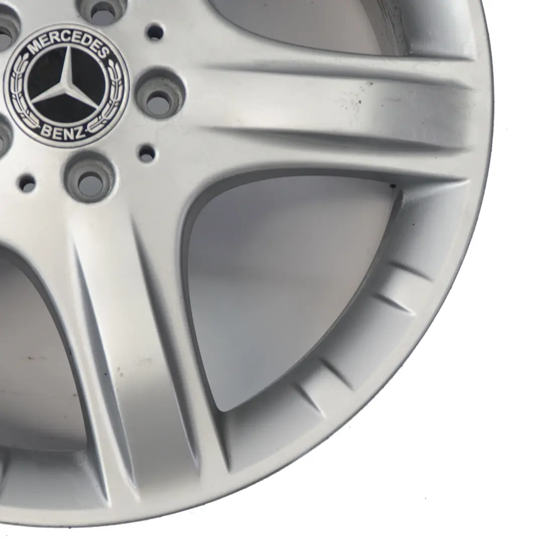 Mercedes W251 Srebrna felga aluminiowa 19" 8J ET:67 5 szprych A2514011202