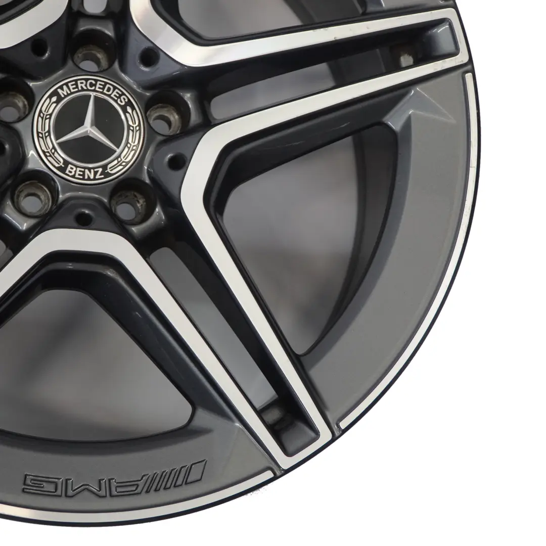 Mercedes GLC X253 AMG Rear Grey Alloy Wheel Rim 19" 9J ET:20 A2534015400