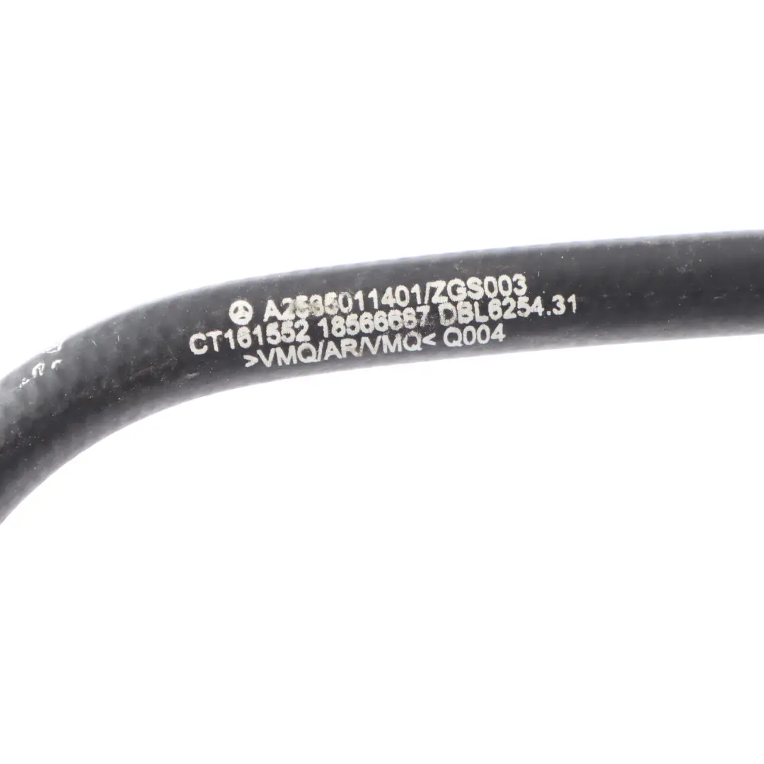 Mercedes W253 Tuyau refroidissement Ligne de refroidissement d'eau A2535011401