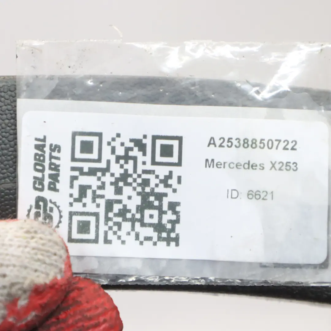 Mercedes X253 Moldura del paso de rueda trasero izquierdo A2538850722