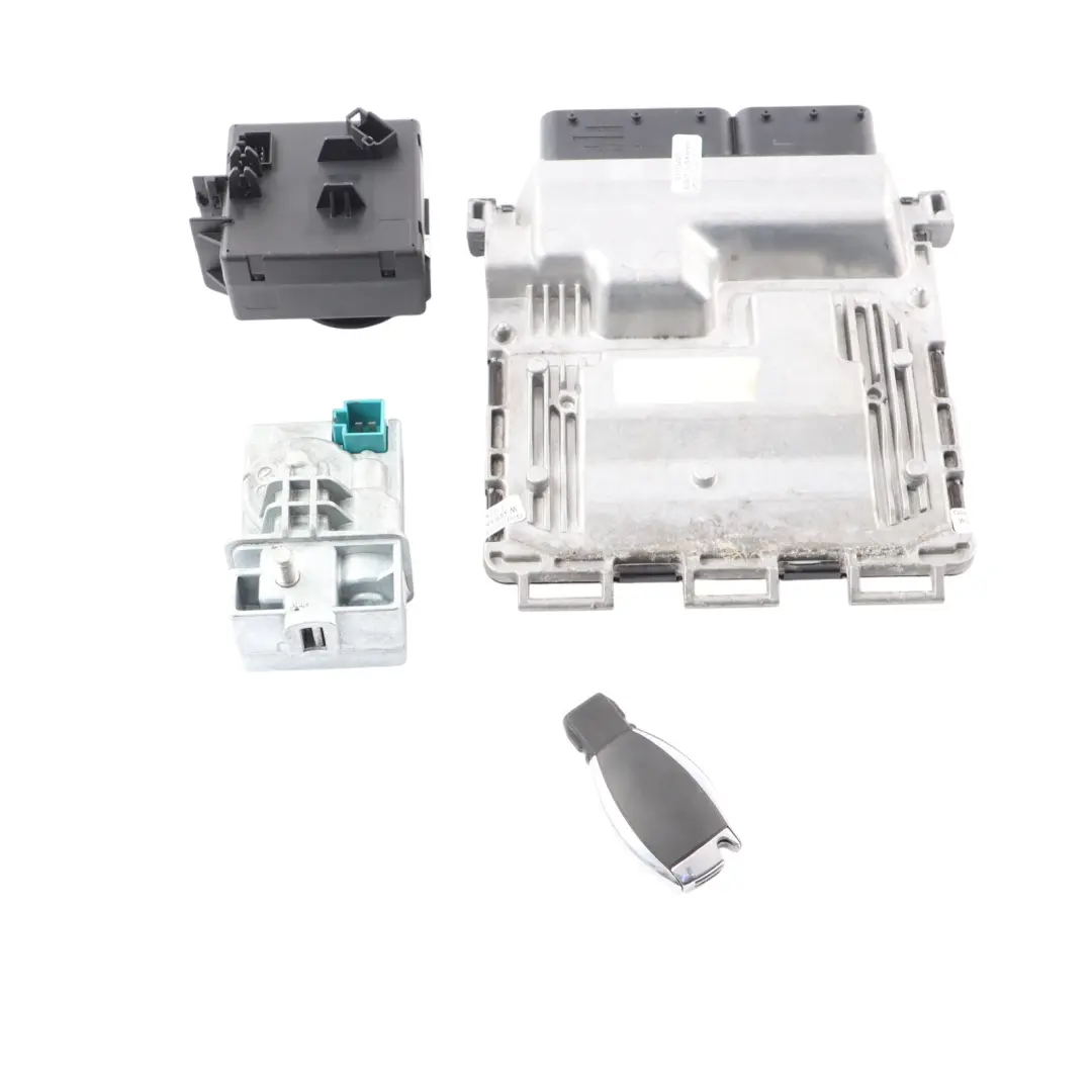 Mercedes W204 C180 M271.820 BE 156HP Engine ECU Kit A2711500391 Key + Lock
