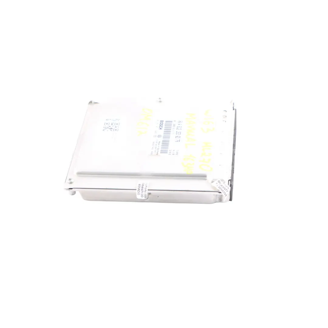 Mercedes ML W163 270 CDI OM612 163HP Engine Control Unit ECU A6121536379 Manual