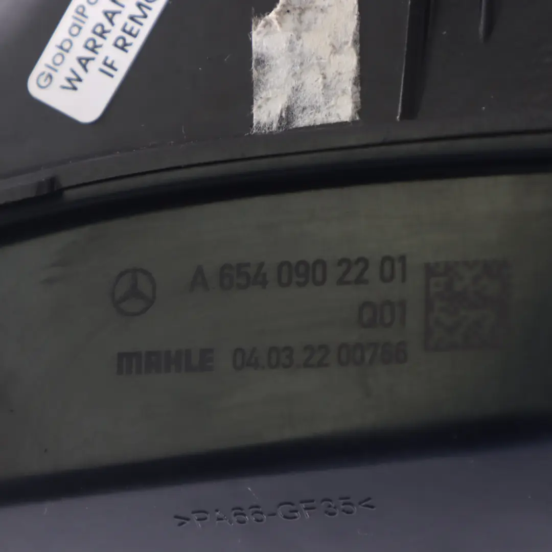 Mercedes W213 Diesel conducto aire admisión carga manguera tubería A6540901242