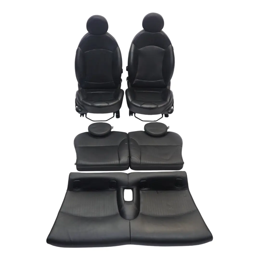 Asientos Cuero Mini Cooper R56 Sport Negro Completo Asiento Delantero Trasero