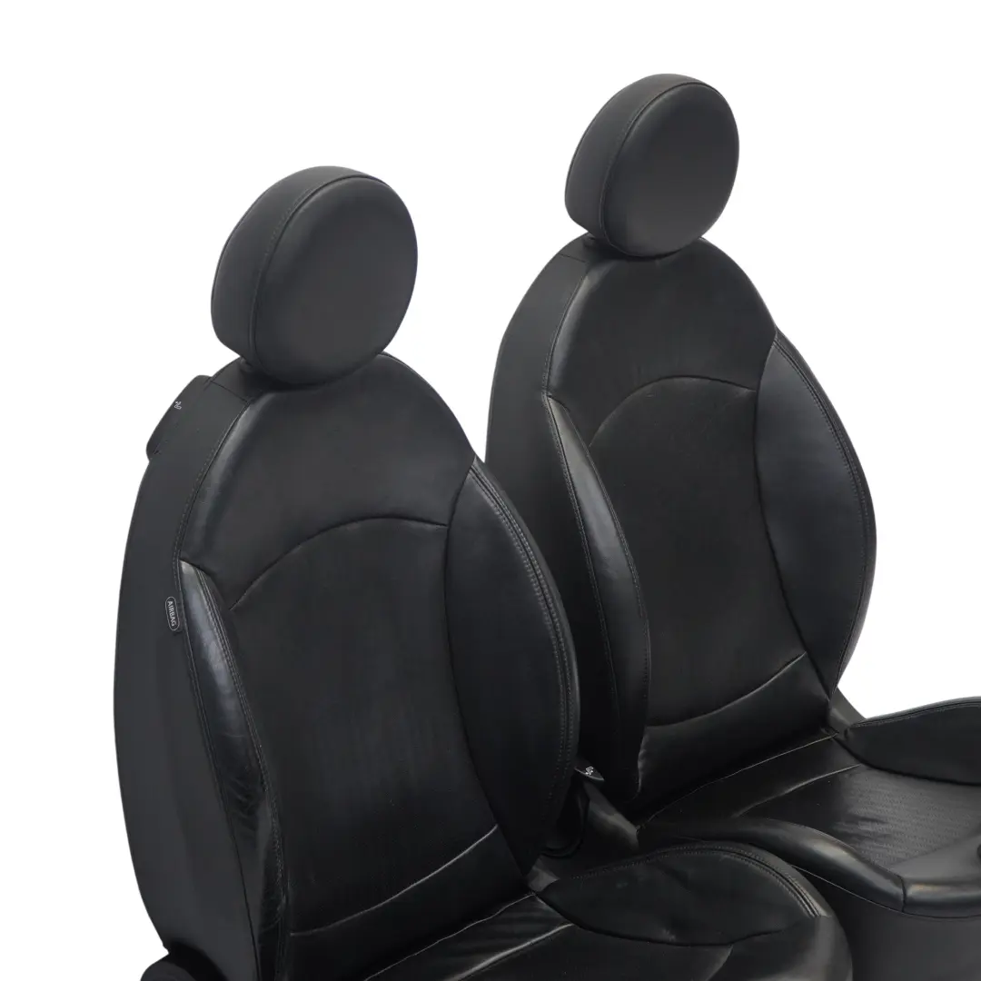 Leather Seats Mini Cooper R56 Sport Full Black Leather Interior Seat Front Rear