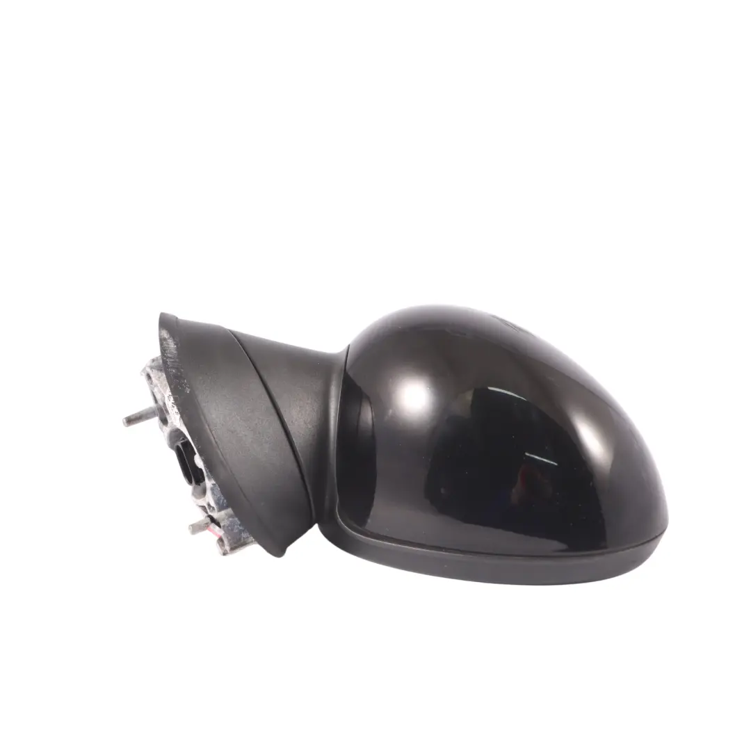 Wing Mirror Mini Cooper One R55 R56 R57 Outside Left Door N/S Black 3 Pins 