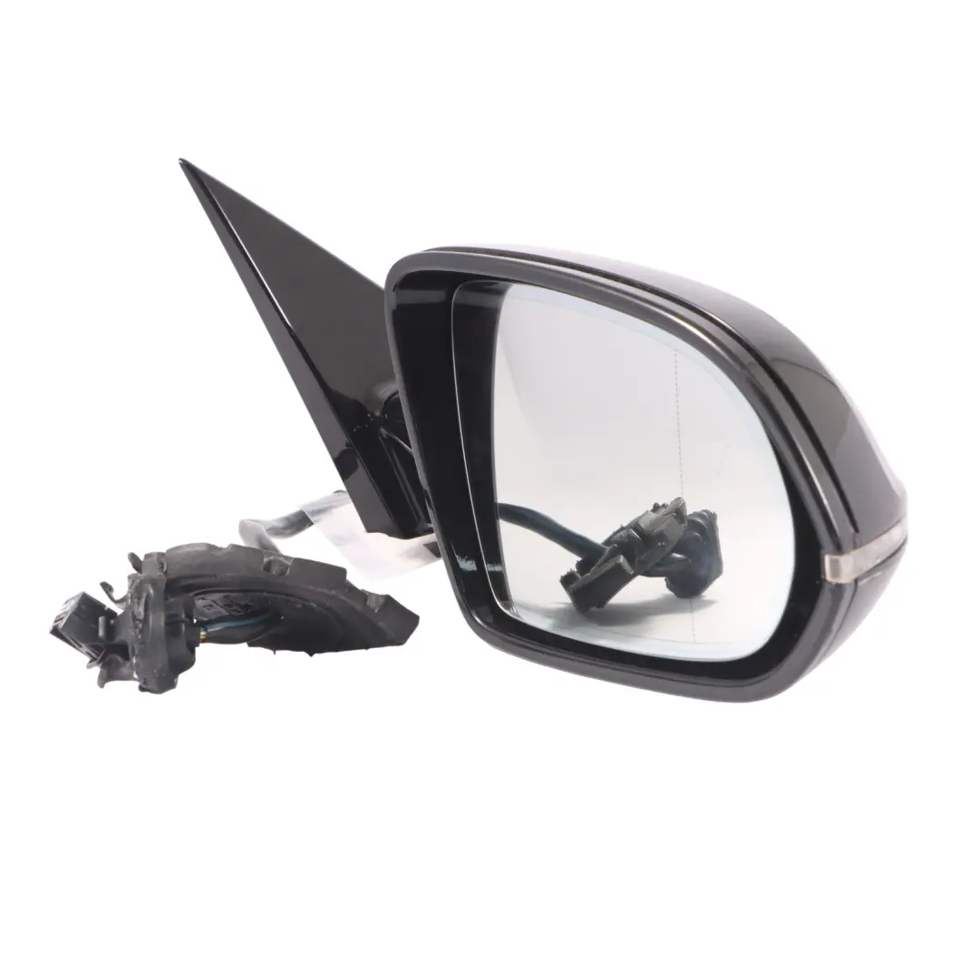 Audi A8 4H Door Wing Mirror Memory Power Fold Right O/S Phantom Black - Z9Y