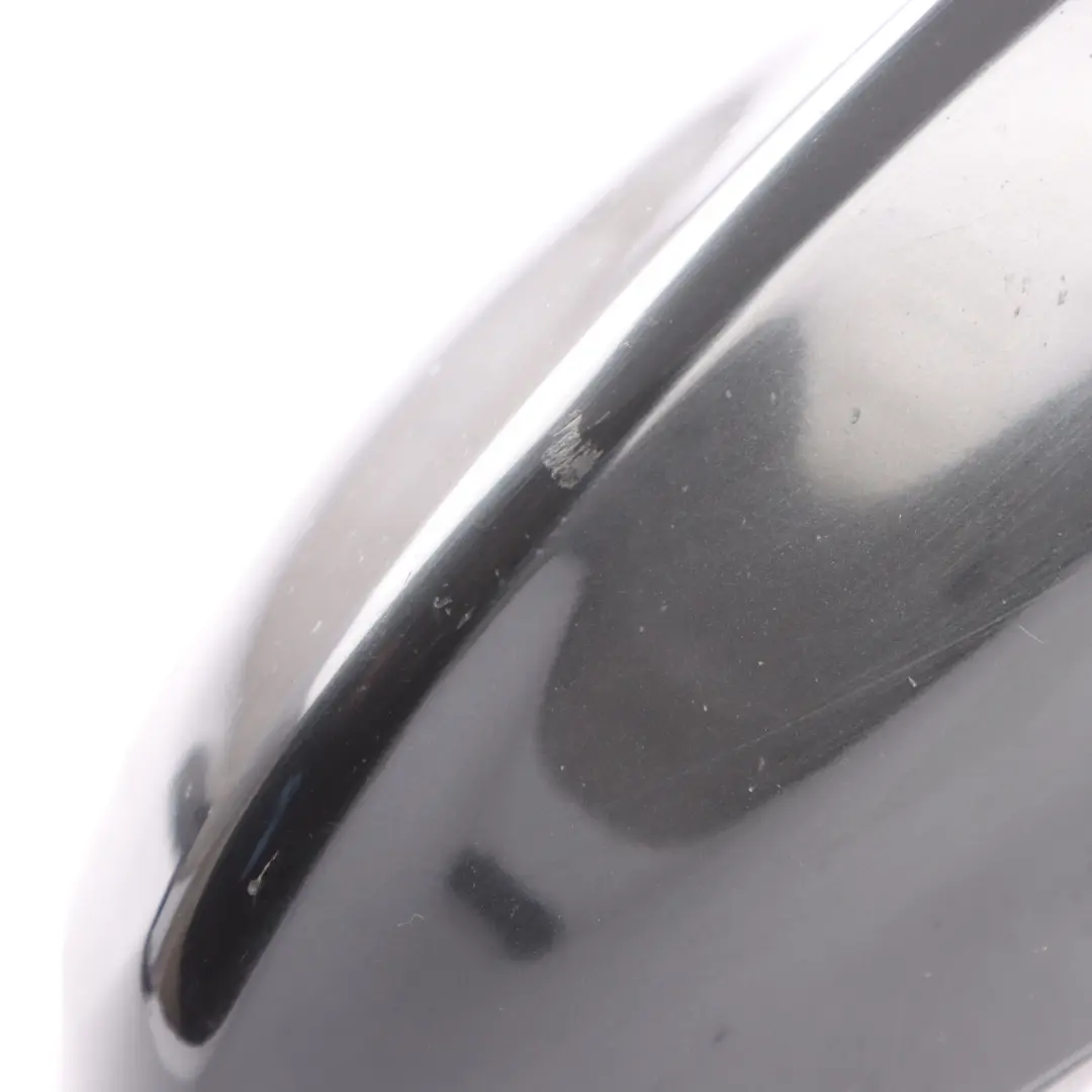 BMW 3 Series E92 E93 Right Heated Wing Mirror O/S Black Sapphire Metallic 475