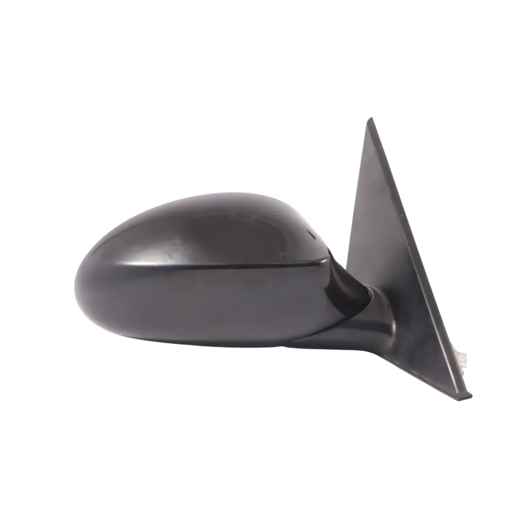 BMW 1 Series 3 E87 Right Wing Mirror O/S Black Sapphire Metallic 475