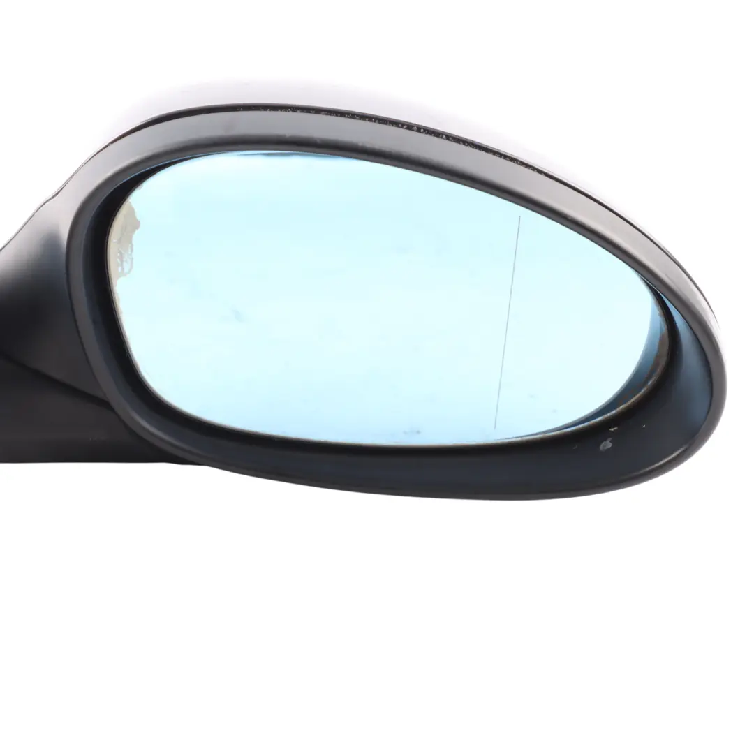 BMW 3 Series 1 E90 E91 Heated Right O/S Wing Mirror Monacoblau Blue Metallic