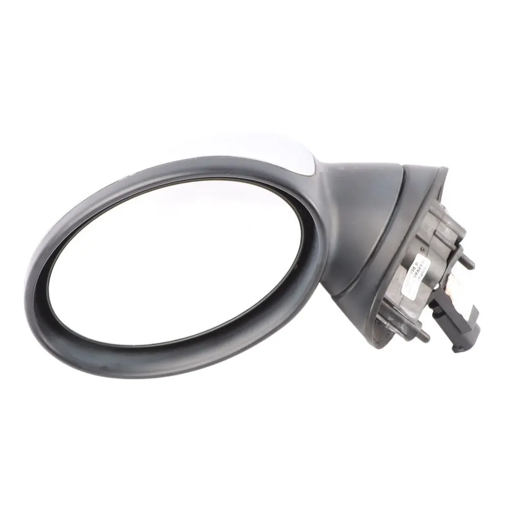BMW Mini Cooper One 5 R50 R52 R53 Left Heated Door Wing Mirror Chrome 5 Pins