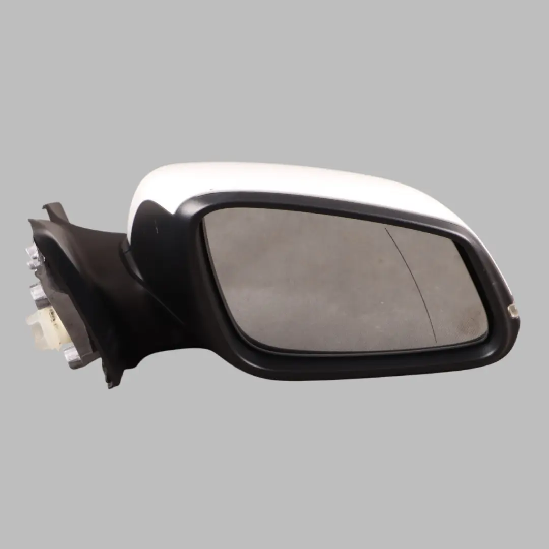 BMW F20 Wing Mirror Heated Right O/S 6 Pins Outside Alpinweiss White 300