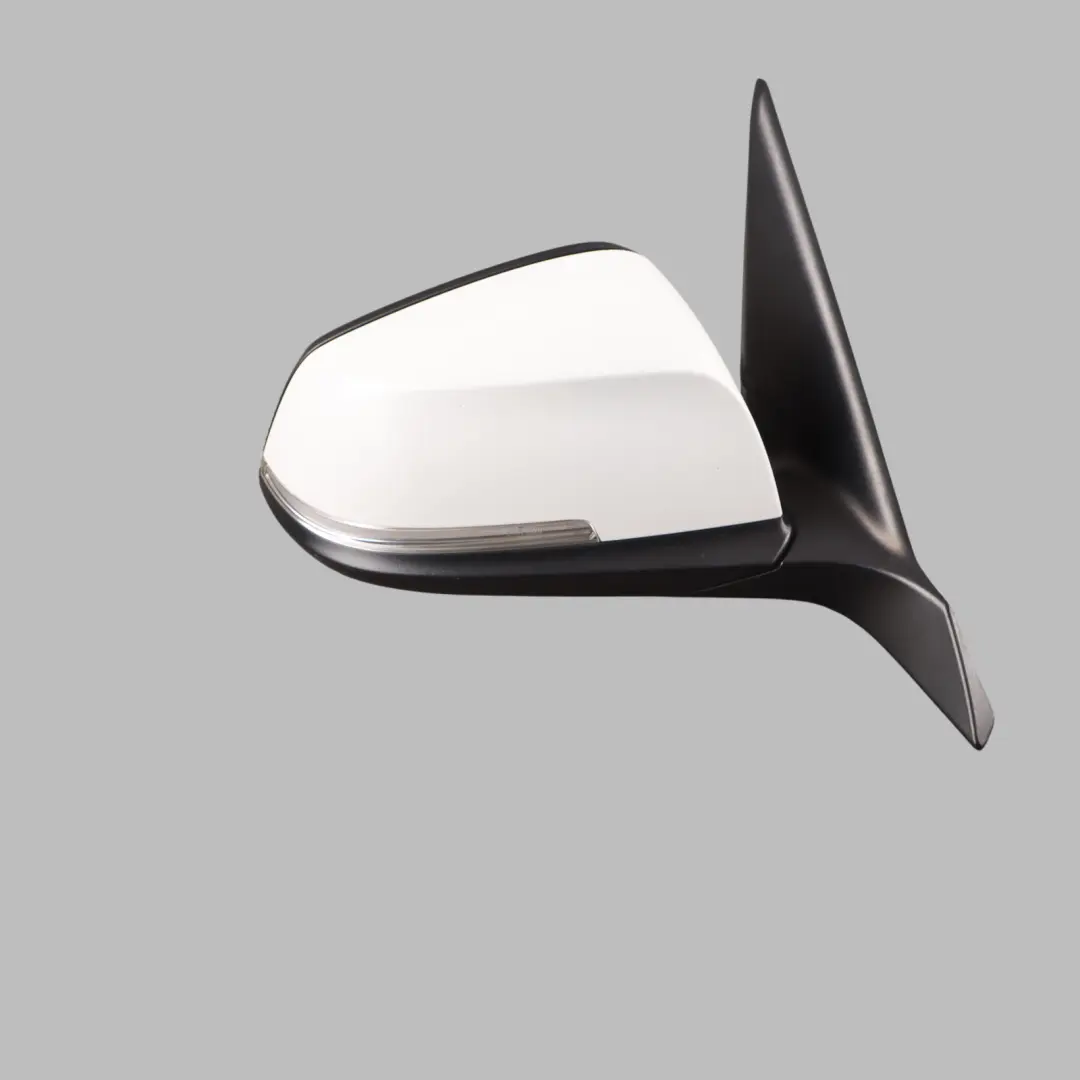 BMW F20 Wing Mirror Heated Right O/S 6 Pins Outside Alpinweiss White 300