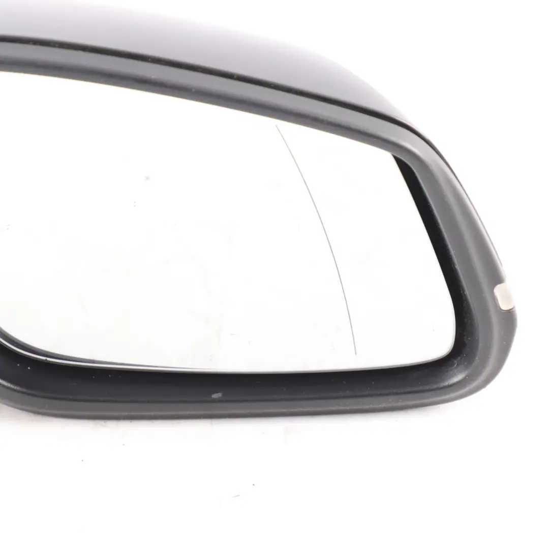 BMW F20 LCI Heated Wing Mirror Door Right O/S Outside Schwarz 2 Black 668