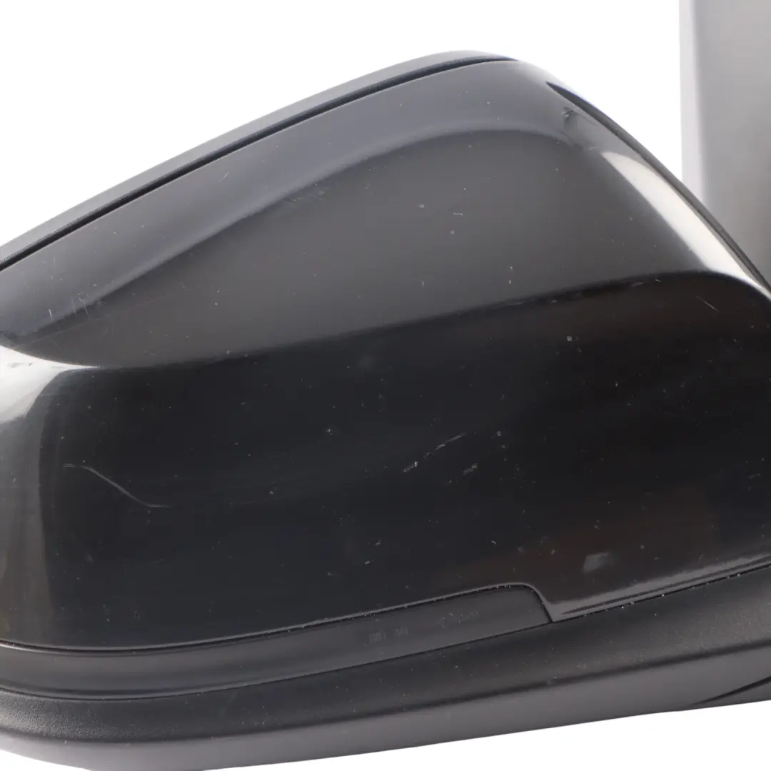 BMW F20 Wing Mirror Heated Auto Dip Door Right O/S Black Sapphire Metallic - 475