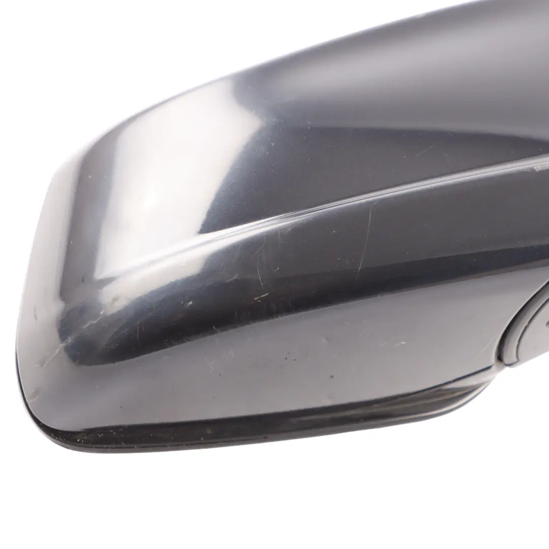 Wing Mirror BMW F10 F11 High Gloss Heated Right O/S 5 Pins Carbon Black - 416