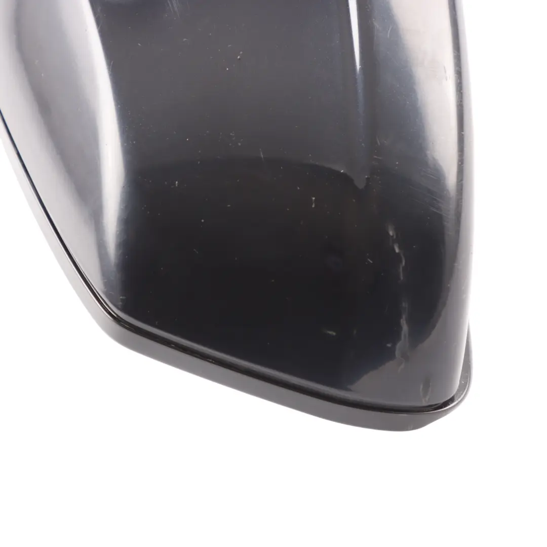 Wing Mirror BMW F10 F11 High Gloss Heated Right O/S 5 Pins Carbon Black - 416