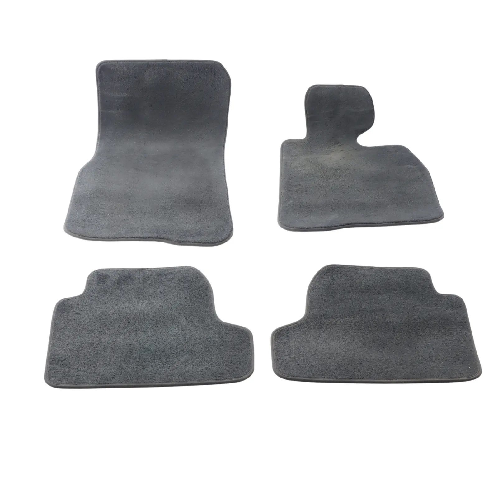 BMW F32 F82 M4 Floor Mats Interior Velours Front Rear Footwell Cover Set Black