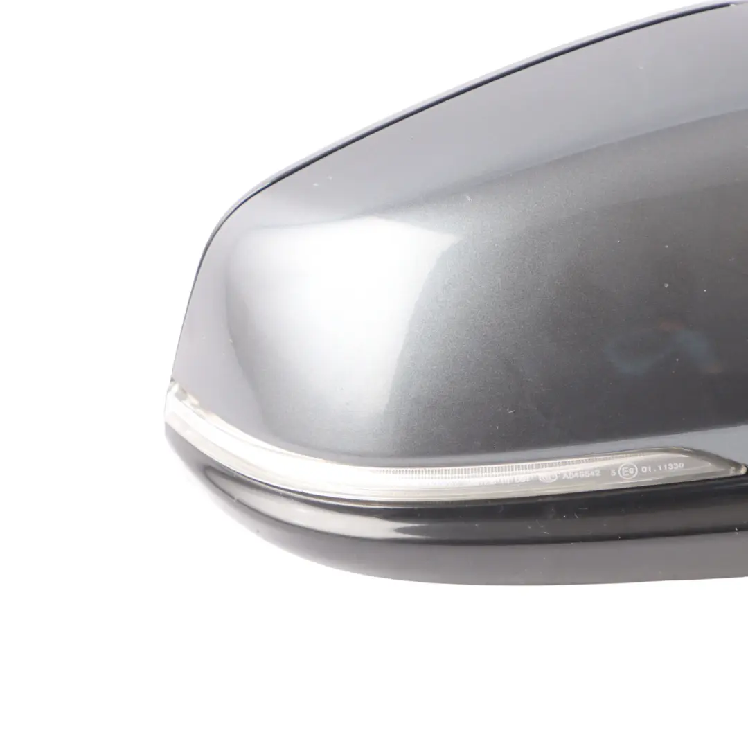 F46 Winf Mirror Door Right O/S High Gloss Grey Metallic - 787 7421476